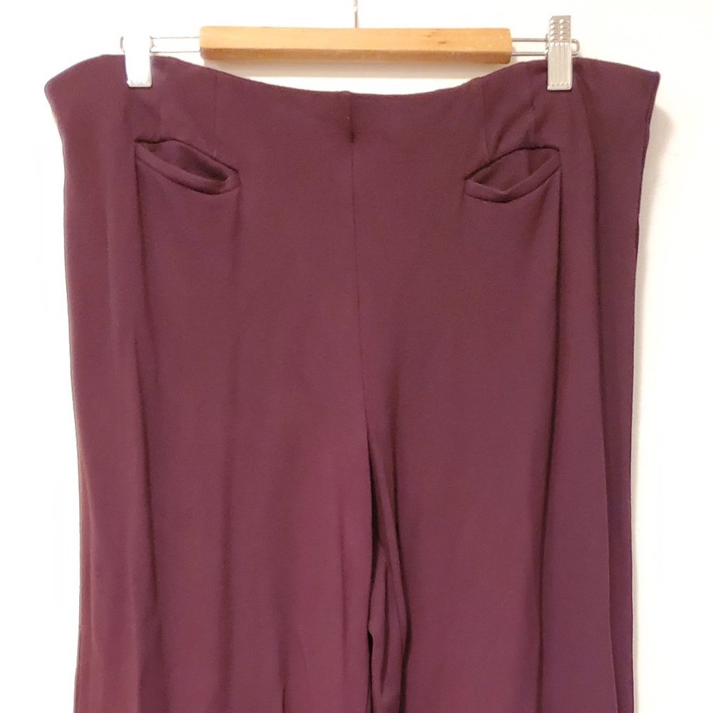 J. Jill Ponte Knit Trousers Pants L gently used